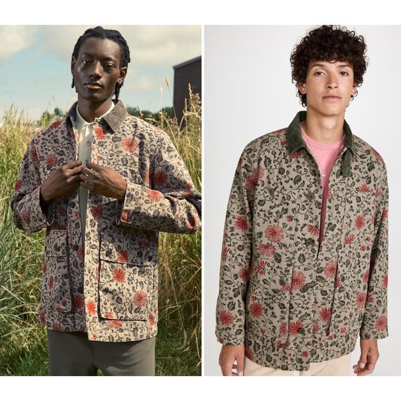 Closed Performance Worker Jacket Floral Barn Jacket Utility XL - Picture 1 of 8